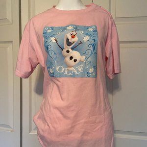 Frozen Olaf Graphic Shirt Women’s Size